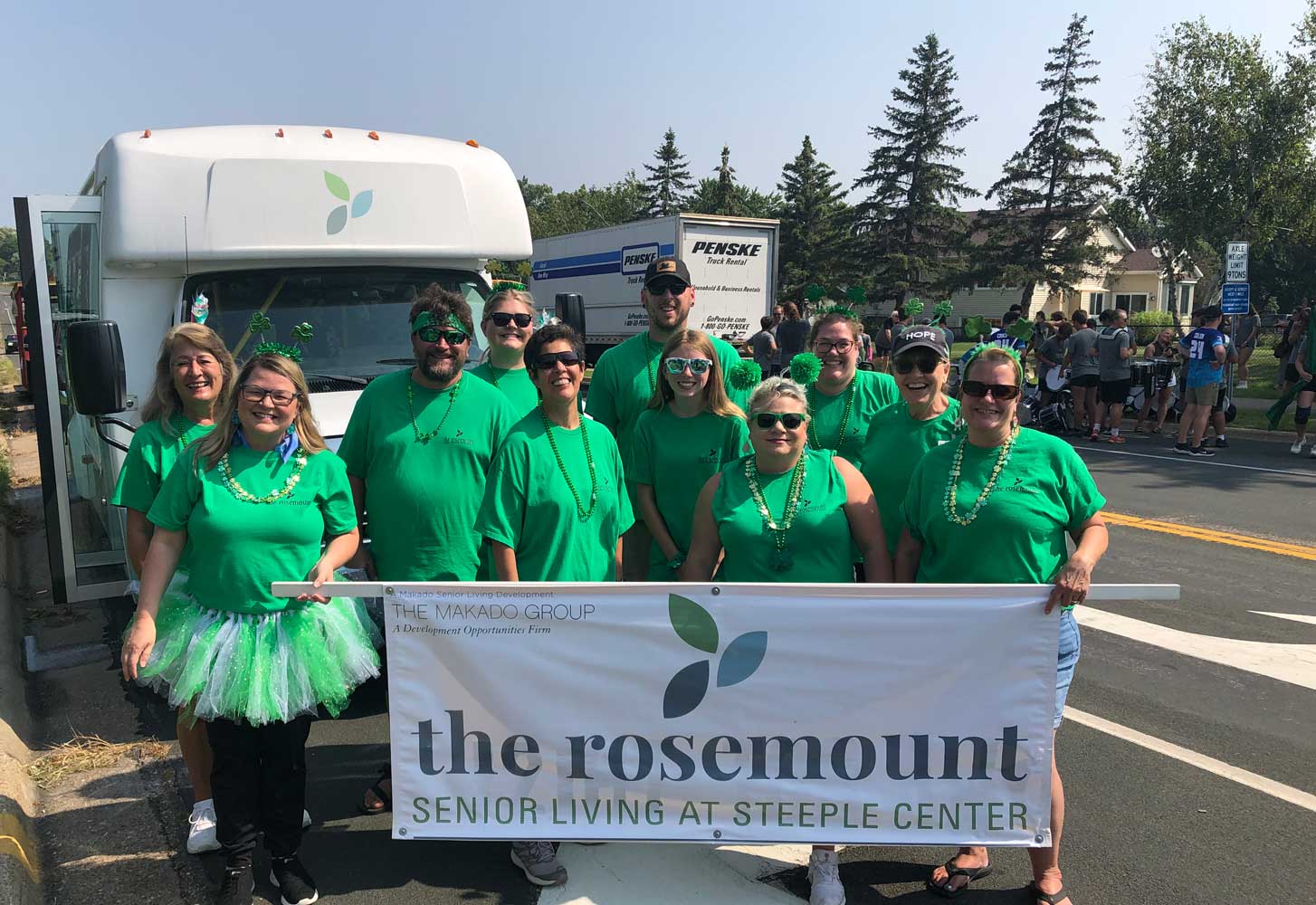 Leprechaun Days, outdoor, parade team