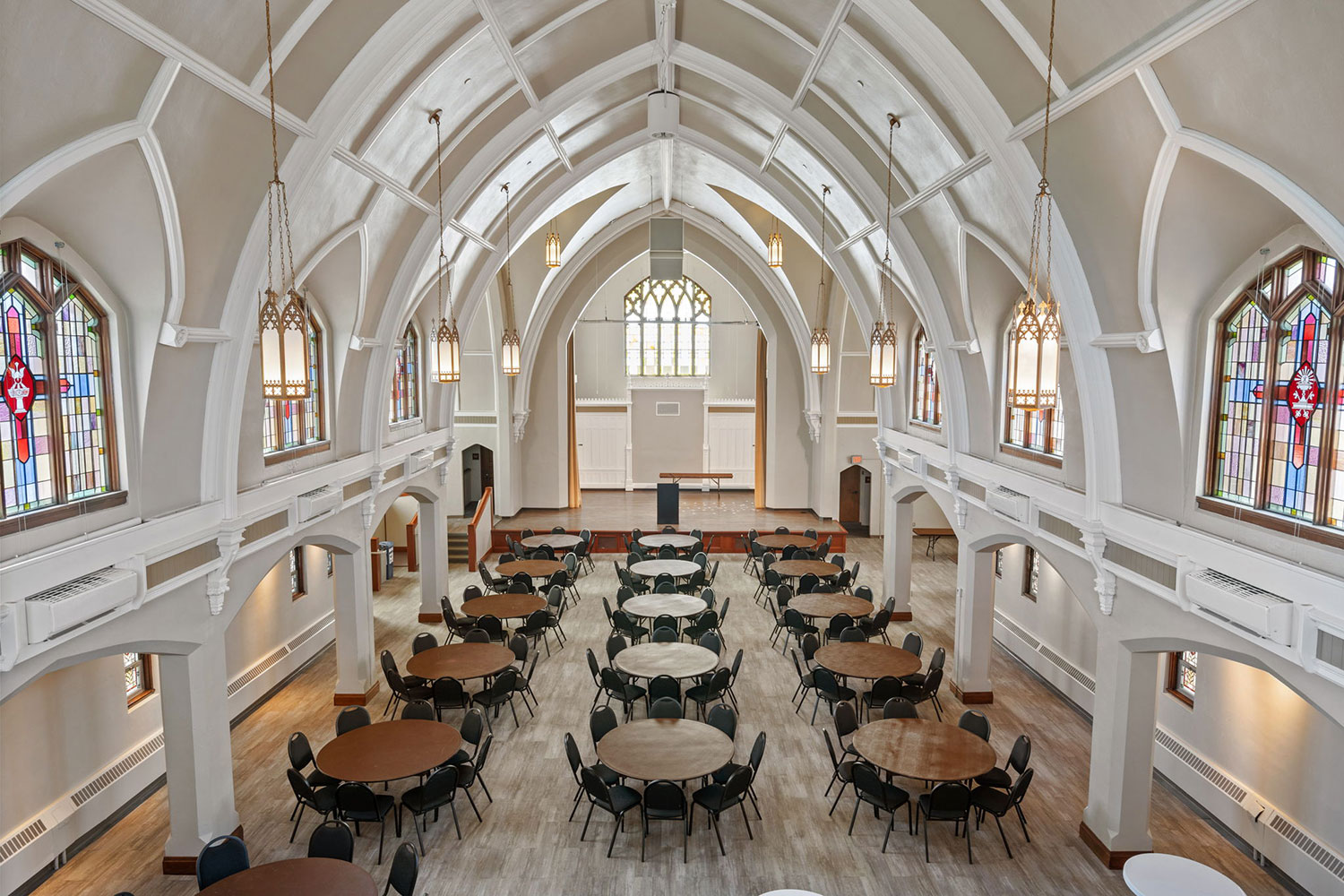 The Rosemount, Steeple Center, interior view